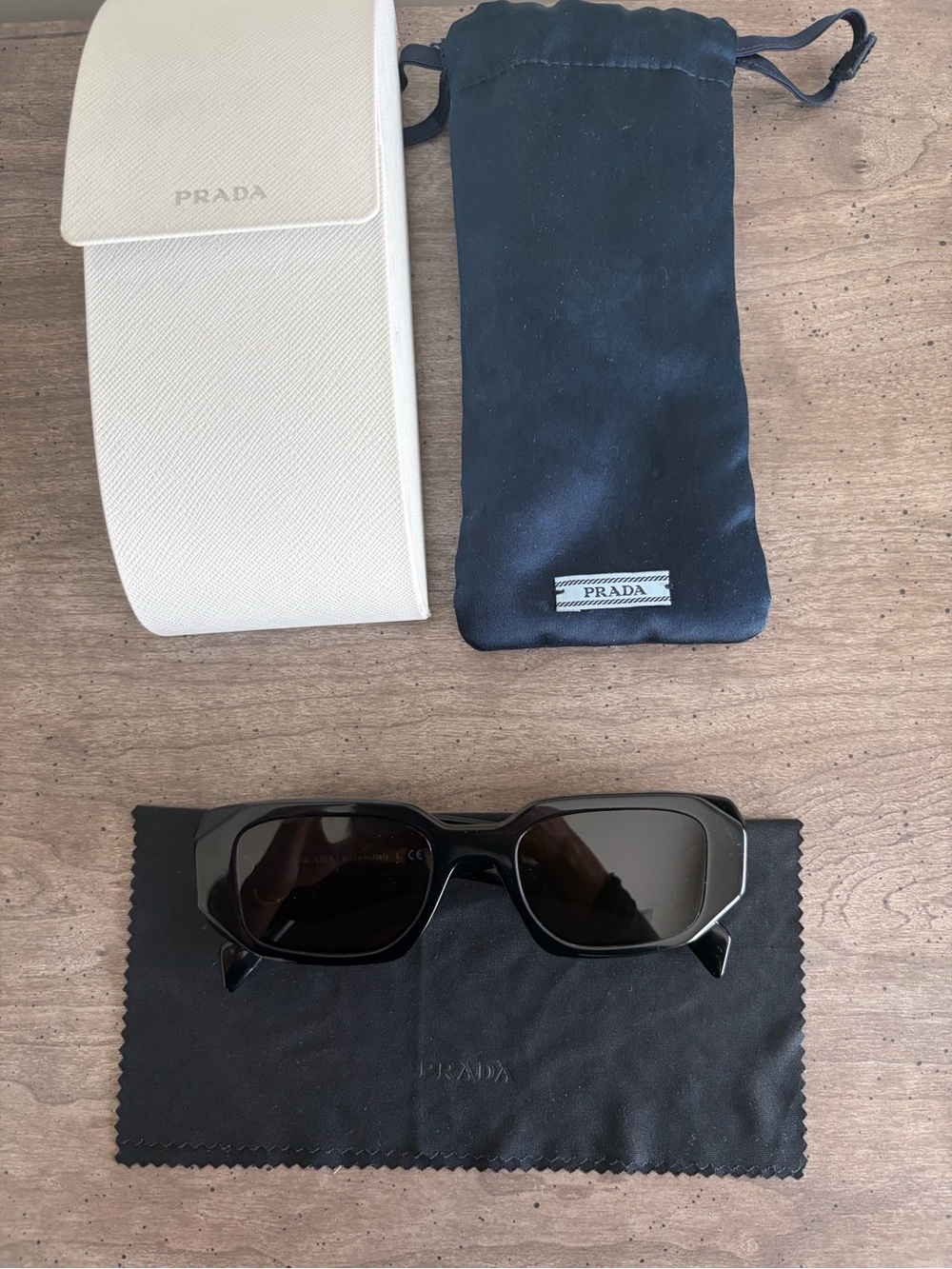 Prada Rectangular Sunglasses